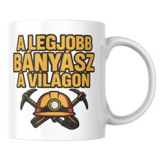 A legjobb bányász a világon bögre