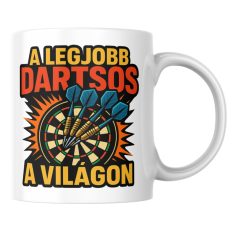 A legjobb dartsos a világon bögre