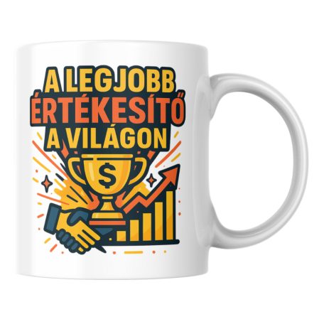 A legjobb értékesítő a világon bögre