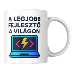 A legjobb fejlesztő a világon bögre