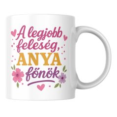 A legjobb feleség anya főnök bögre