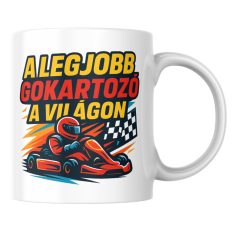 A legjobb gokartozó a világon bögre