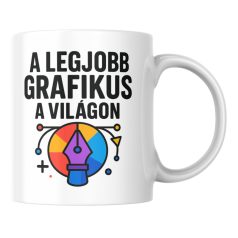 A legjobb grafikus a világon bögre