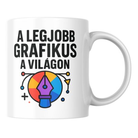 A legjobb grafikus a világon bögre