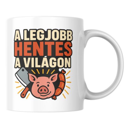 A legjobb hentes a világon bögre