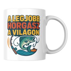 A legjobb horgász a világon bögre