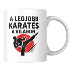 A legjobb karatés a világon bögre