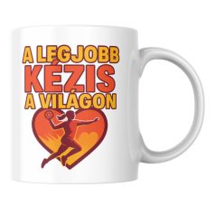 A legjobb kézis a világon női bögre