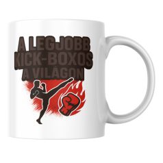 A legjobb kick-boxos a világon bögre