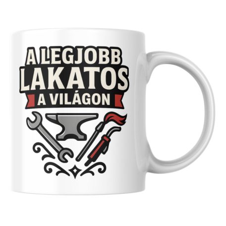 A legjobb lakatos a világon bögre
