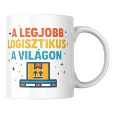 A legjobb logisztikus a világon bögre