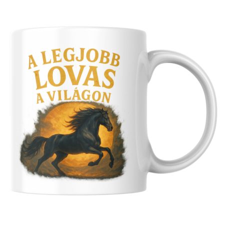 A legjobb lovas a világon bögre