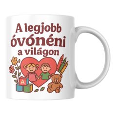 A legjobb óvónéni a világon bögre