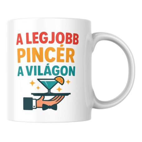 A legjobb pincér a világon bögre