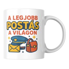 A legjobb postás a világon bögre