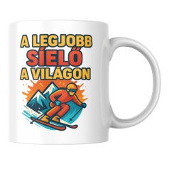 A legjobb síelő a világon bögre