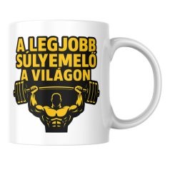 A legjobb súlyemelő a világon bögre