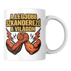 A legjobb szkanderező a világon bögre
