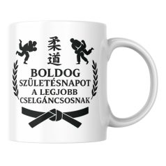 Boldog születésnapot a legjobb cselgáncsosnak bögre