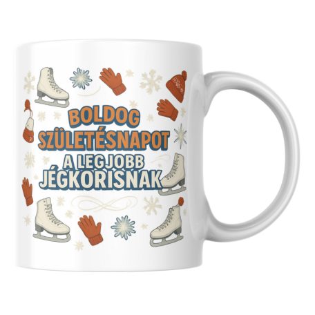 Boldog születésnapot a legjobb jégkorisnak bögre