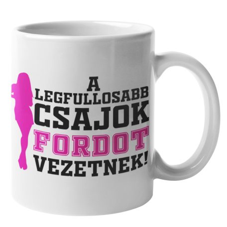 A legfullosabb csajok Fordot vezetnek bögre