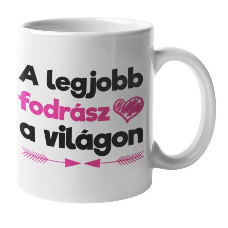 A legjobb fodrász a világon bögre