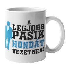 A legjobb pasik Hondát vezetnek bögre