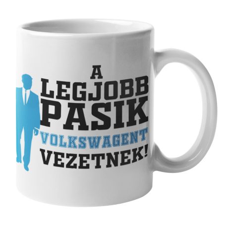 A legjobb pasik Volkswagent vezetnek bögre