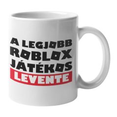 A legnagyobb Roblox játékos egyedi neves bögre