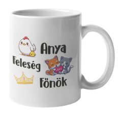 Anya, feleség, főnök bögre