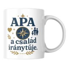 Apa a család iránytűje bögre