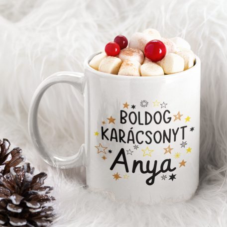 Boldog Karácsonyt Anya bögre