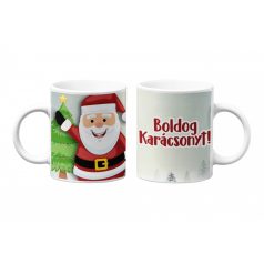Boldog Karácsonyt - Mikulásos bögre