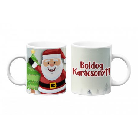 Boldog Karácsonyt - Mikulásos bögre