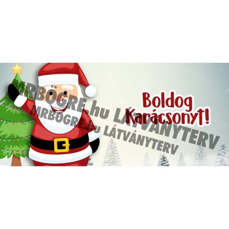 Boldog Karácsonyt - Mikulásos bögre