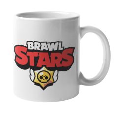 Brawl Stars logo bögre