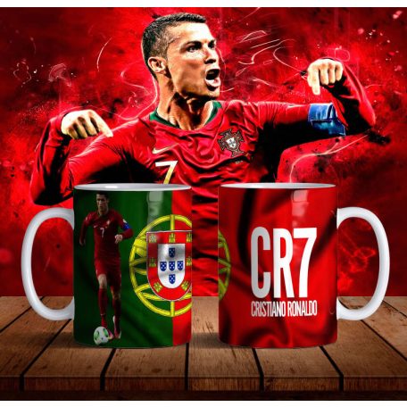 Cristiano Ronaldo FullPrint V1 bögre