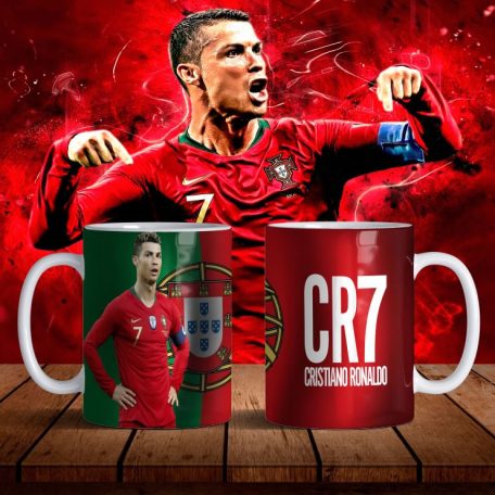 Cristiano Ronaldo FullPrint V2 bögre