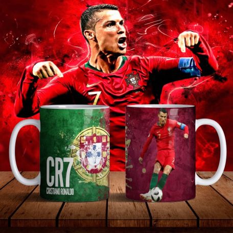 Cristiano Ronaldo FullPrint V4 bögre