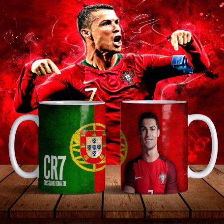 Cristiano Ronaldo FullPrint V3 bögre