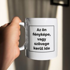 Egyedi fényképes bögre