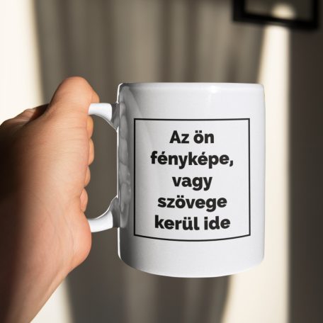 Egyedi fényképes bögre