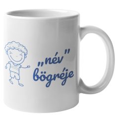 Egyedi neves bögréje