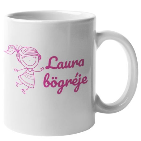 Egyedi neves lányos bögre