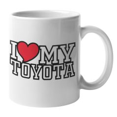 I love my Toyota bögre