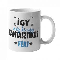 Így néz ki egy fantasztikus férj bögre