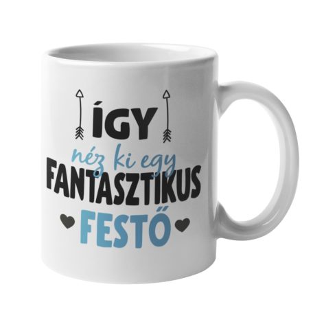 Így néz ki egy fantasztikus festő bögre