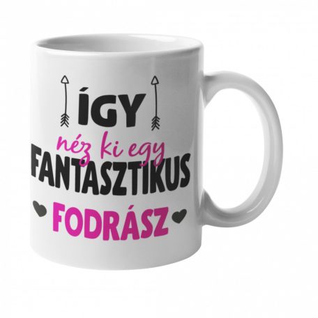 Így néz ki egy fantasztikus fodrász bögre