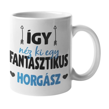 Így néz ki egy fantasztikus horgász bögre