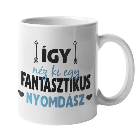 Így néz ki egy fantasztikus nyomdász bögre